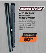 Auto Gear Anti-UV And Infrared Window Film WF01/1D/1SD WF05/5D/5SD