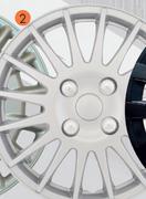 Auto Gear Wheel Cover Sets (4 Piece Set) 14" Silver WC05-14