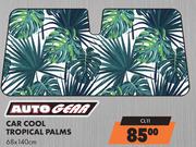 Auto Gear Car Cool Tropical Palms 68 x 140cm CL11