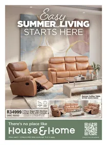 House & Home : Easy Summer Living (09 March - 18 March 2026)