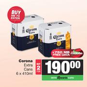 Corona Extra Cans-For 2 x 6 x 410ml