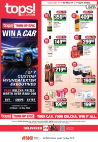 TOPS at SPAR : Turn Up Epic (23 March - 07 April 2026)