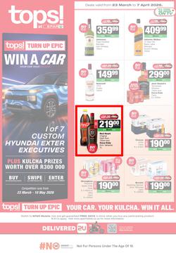 TOPS at SPAR : Turn Up Epic (23 March - 07 April 2026), page 1