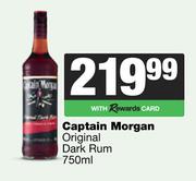 Captain Morgan Original Dark Rum-750ml
