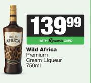 Wild Africa Premium Cream Liqueur-750ml