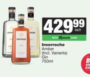 Inverroche Amber Gin-750ml