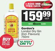 0Gordon's London Dry Gin-750ml