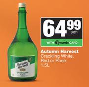 Autumn Harvest Crackling White, Red Or Rose-1.5L