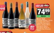 Bruce Jack Pinotage Malbec,Shiraz,Pino Daily Brew,Merlot,Chenin Blush Or Bumble Bee Moscato-750ml
