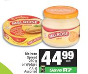 Melrose Spread 250g Or Wedges 200g