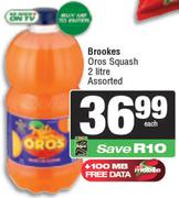 Brookes Oros Squash Assorted-2L