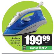 Sunbeam Dry, Steam & Spray Iron