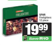 Spar Firelighters 12 Piece