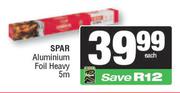 Spar Aluminium Foil Heavy 5m