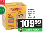 Pamper Cat Food Multipack Assorted-12s Per Pack