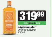 Jagermeister Orange Liqueur-750ml