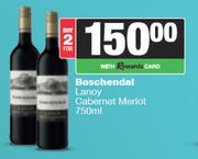 0Boschendal Lanoy Cabernet Merlot-For 2 x 750ml