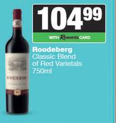 Roodeberg Classic Blend OF Red Varients-750ml