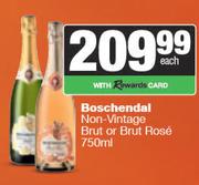 Boschendal Non Vintage Brut Or Brut Rose-750ml