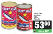 Lucky Star Pilchards Assorted-For 2 x 400g