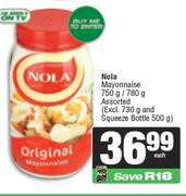 Nola Mayonnaise Assorted-750g/780g