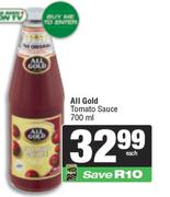 All Gold Tomato Sauce-700ml