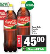 Coca Cola Regular Only-For 2 x 2L