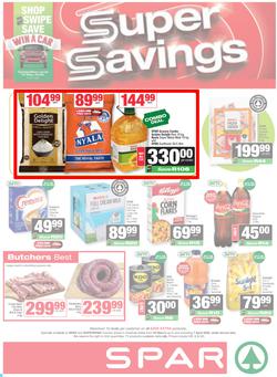 SPAR & SUPERSPAR KwaZulu-Natal (Country) : Super Savings (23 March - 07 April 2026), page 1