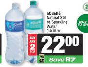 Aquelle Natural Still Or Sparkling Water-For 2 x 1.5L