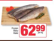 Frozen Baby Hake-Per Kg
