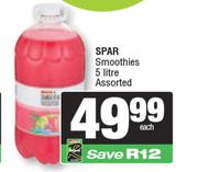 Spar Smoothies Assorted-5L