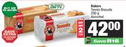 Bakers Tennis Biscuits Assorted-For 2 x 200g