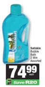 Satiskin Bubble Bath Assorted-2L