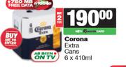 Corona Extra Cans-For 2 x 6 x 410ml