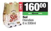 Sol Handies-For 2 x 6 x 330ml
