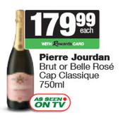 Pierre Jourdan Brut Or Belle Rose Cap Classique-750ml