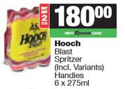 Hooch Blast Spritzer Handies-For 2 x 6 x 275ml