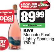 KWV Moscato Rose Lightly Sparkling-750ml