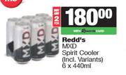 Redd's MXD Spirit Cooler-For 2 x 6 x 440ml