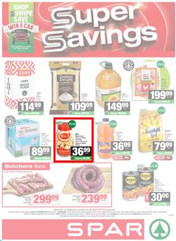 SPAR & SUPERSPAR Mthatha : Super Savings (23 March - 07 April 2026), page 1