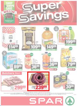 SPAR & SUPERSPAR Mthatha : Super Savings (23 March - 07 April 2026), page 1