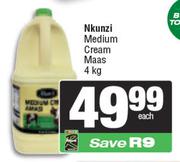 Nkunzi Medium Cream Maas-4Kg