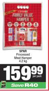 Spar Processed Meat Hamper-4.2Kg Per Pack