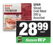 Spar Sliced Cold Meat Assorted-200g