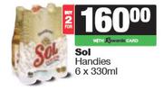 Sol Handies-For 2 x 6 x 330ml