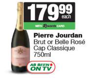 Pierre Jourdan Brut Or Belle Rose Cap Classique-750ml