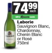 Laborie Sauvignon Blanc, Chardonnay, Chenin Blanc Or Rose-750ml