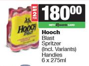Hooch Blast Spritzer Handies-For 2 x 6 x 275ml