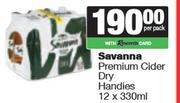Savanna Premium Cider Dry Handies-12 x 330ml