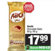 Nestle Chocolate Slabs-80g/85g Each